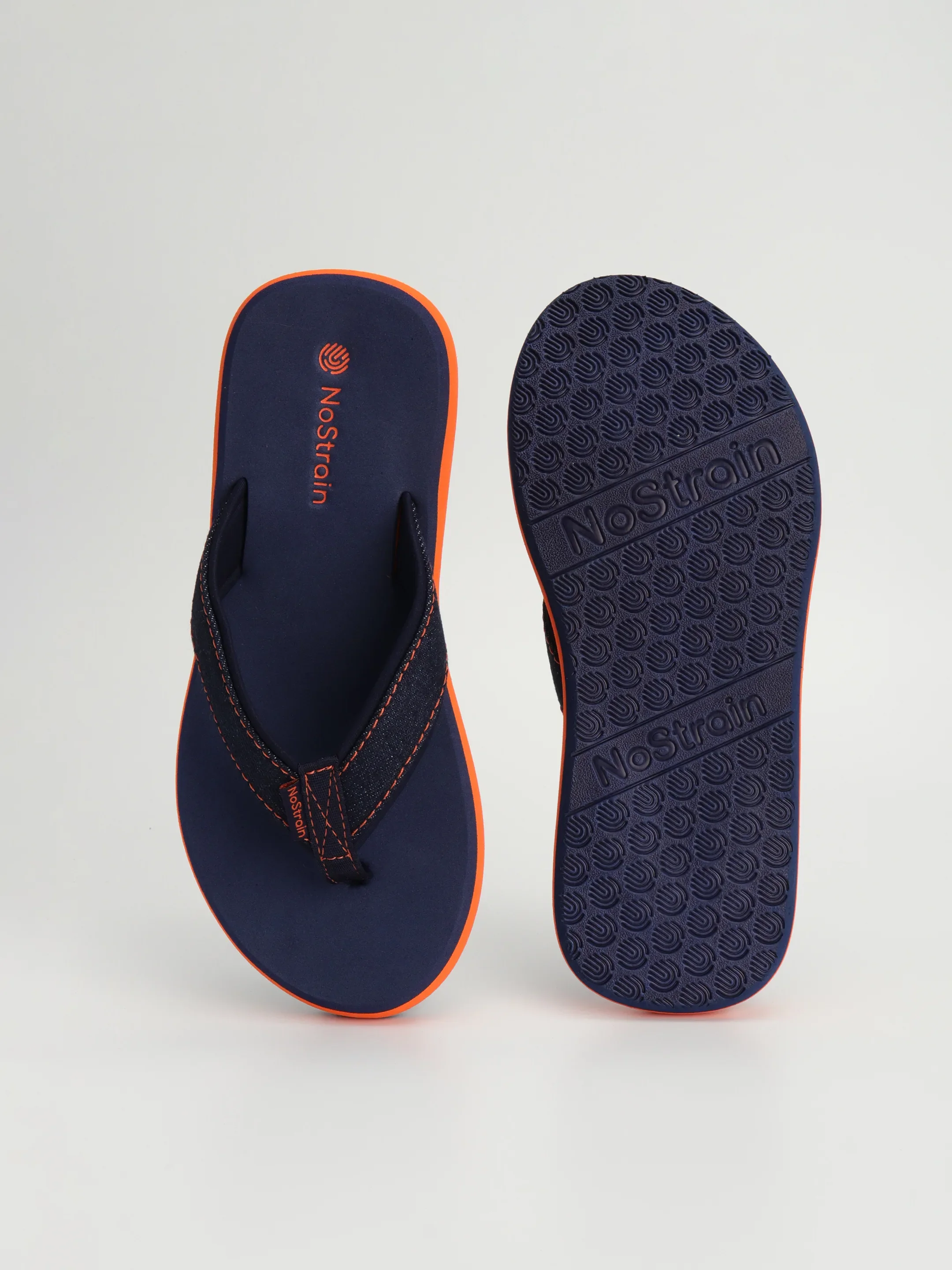 Denim Blue Casual Flip Flops for Women – Stylish Daily Footwear for Girls (AN8) - Image 7