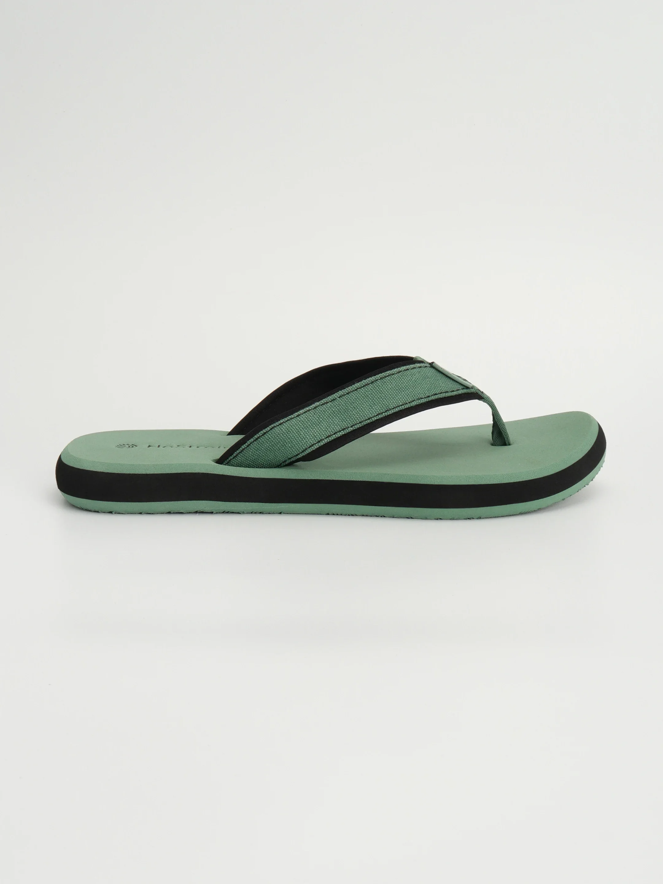 Canvas Angular Green Slippers for Women –  (AN10) - Image 9