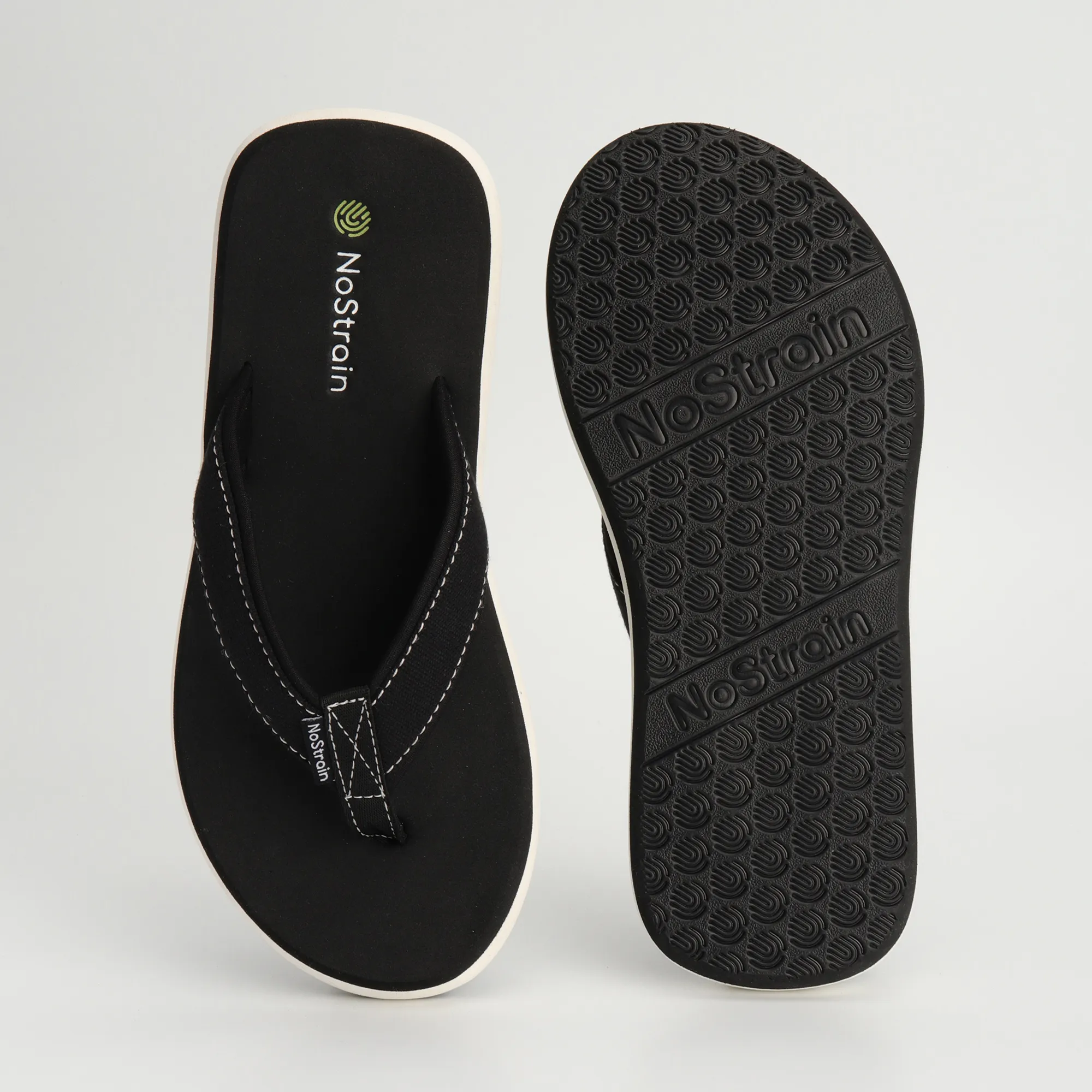 Men's Canvas Black Slippers – Comfortable Footwear for Daily Use (AN1) - Image 5