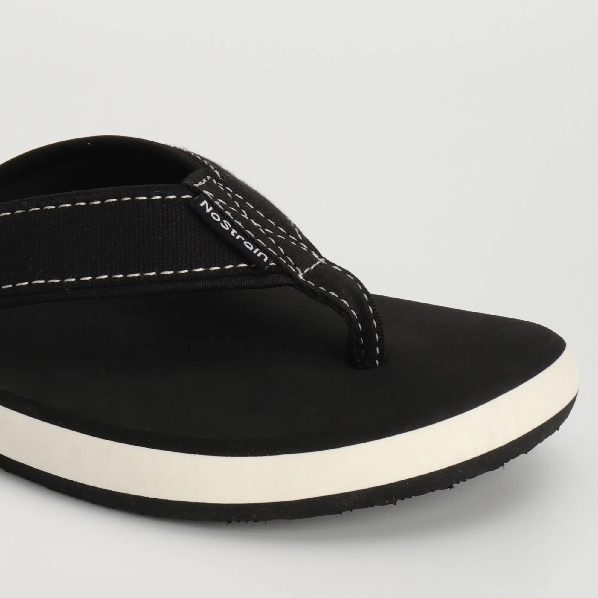 Men's Canvas Black Slippers – Comfortable Footwear for Daily Use (AN1) - Image 7