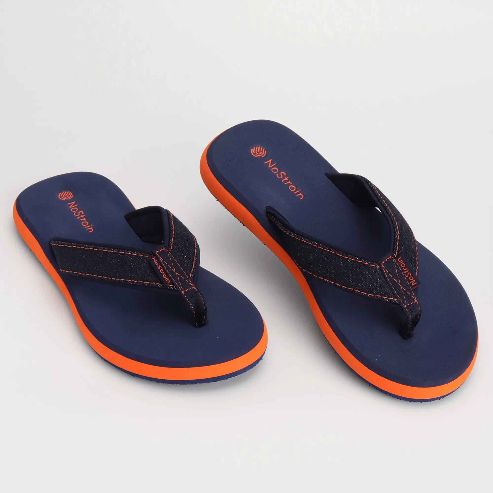 Angular Men's Denim Blue Slippers – Stylish & Comfortable Footwear (AN3) - Image 9