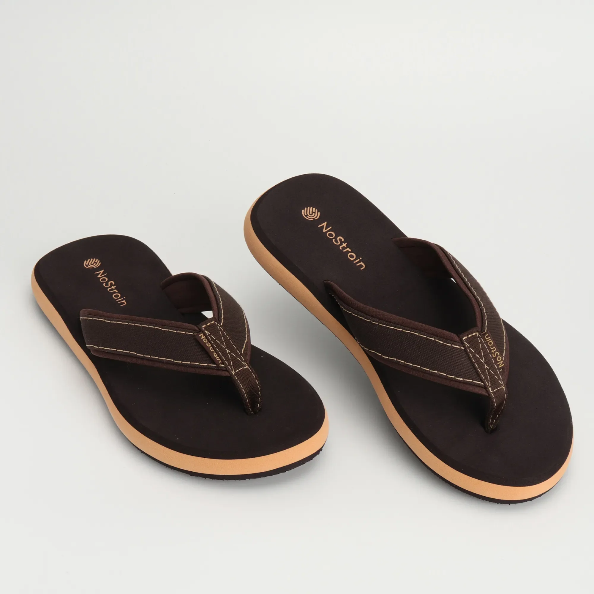 Angular Canvas Brown Slippers for Men – Trendy & Comfortable (AN4) - Image 8