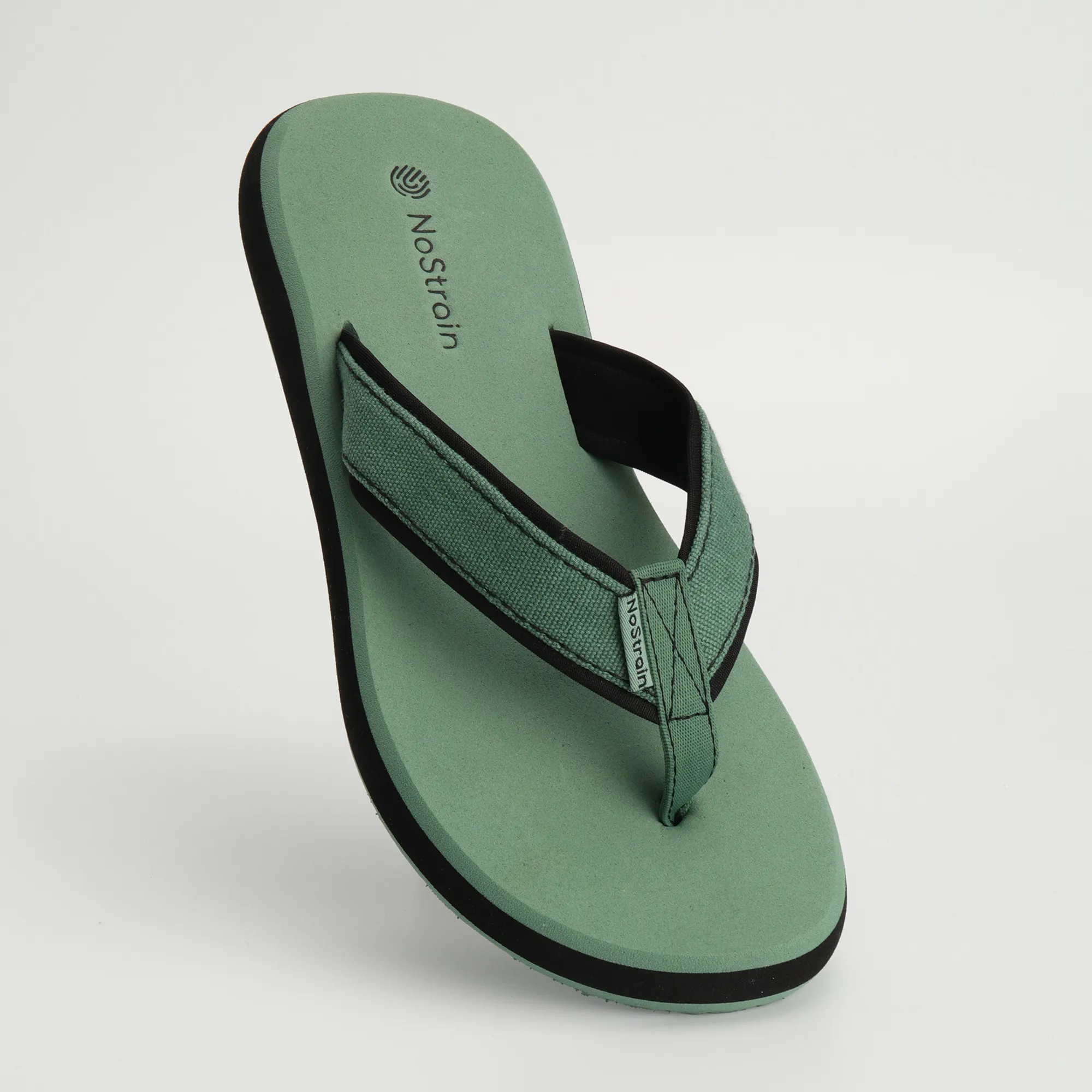 Canvas Angular Green Slippers – Stylish Comfort for Everyday Wear For Men (AN5) - Image 9