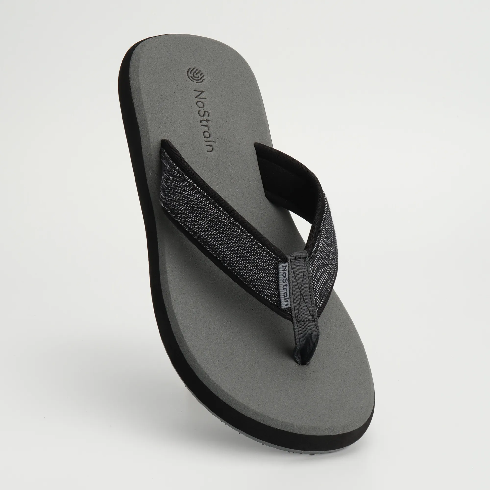 Denim Grey Slippers for Men – Stylish Comfort for Daily Wear (AN2) - Image 9