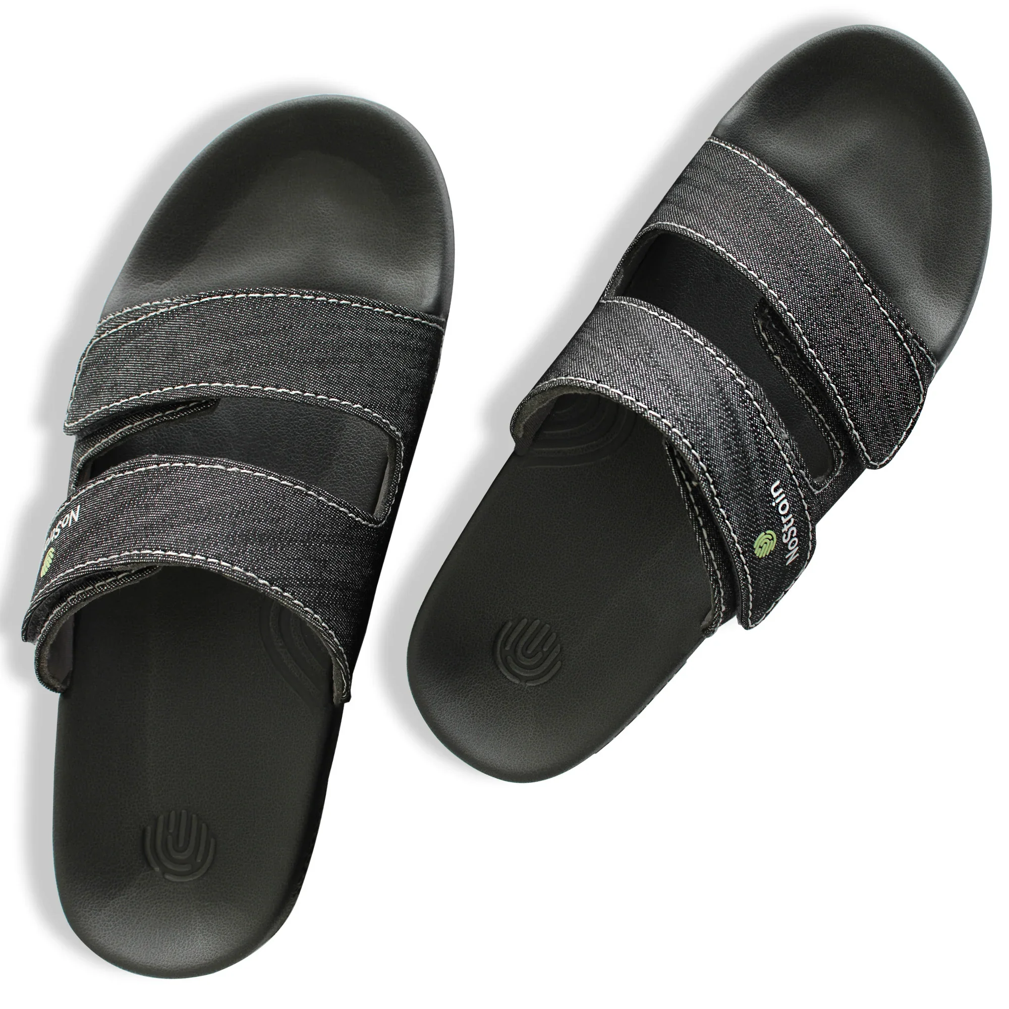 Denim Parallel Sugar Sliders - Slate Grey Men (Geva 16) - Image 7