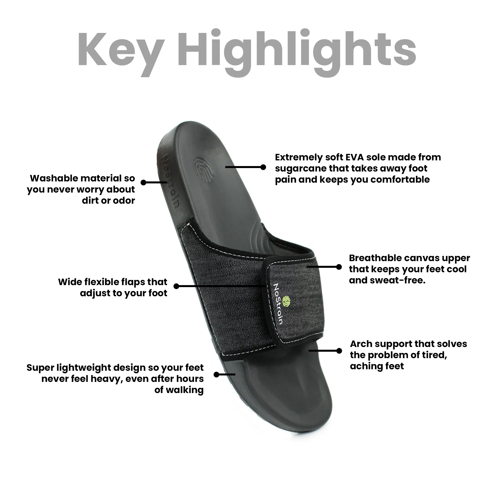 Denim Sugar Sliders - Slate Grey Men (Geva 9) - Image 13