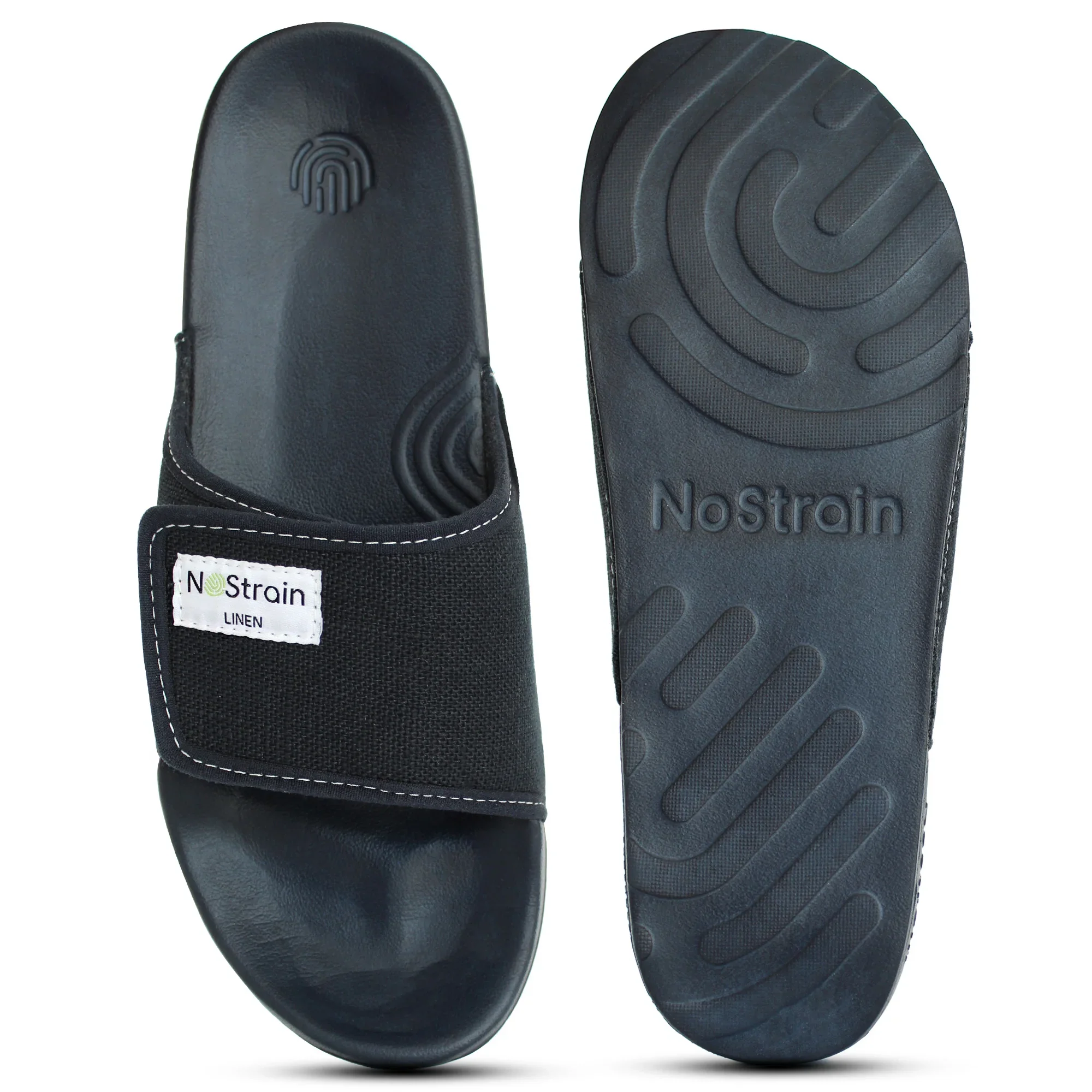 Linen Sugar Sliders - Navy Men (Geva 4) - Image 10