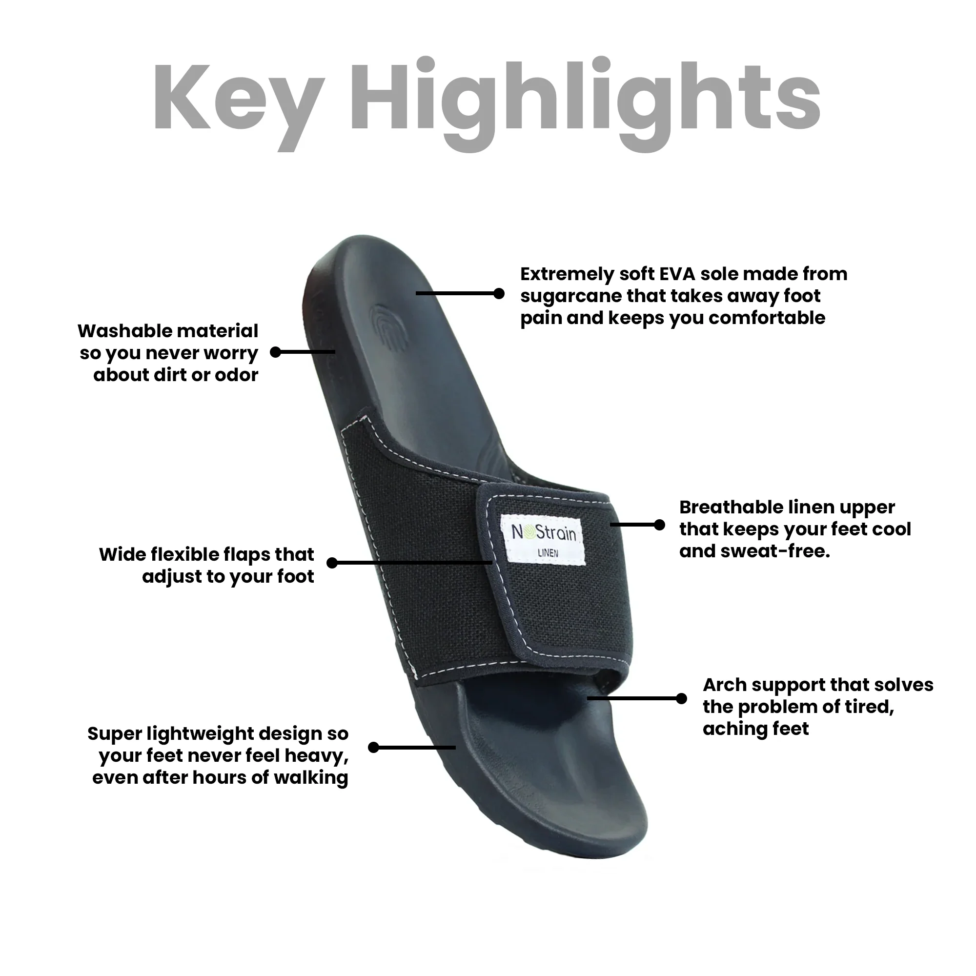 Linen Sugar Sliders - Navy Men (Geva 4) - Image 13