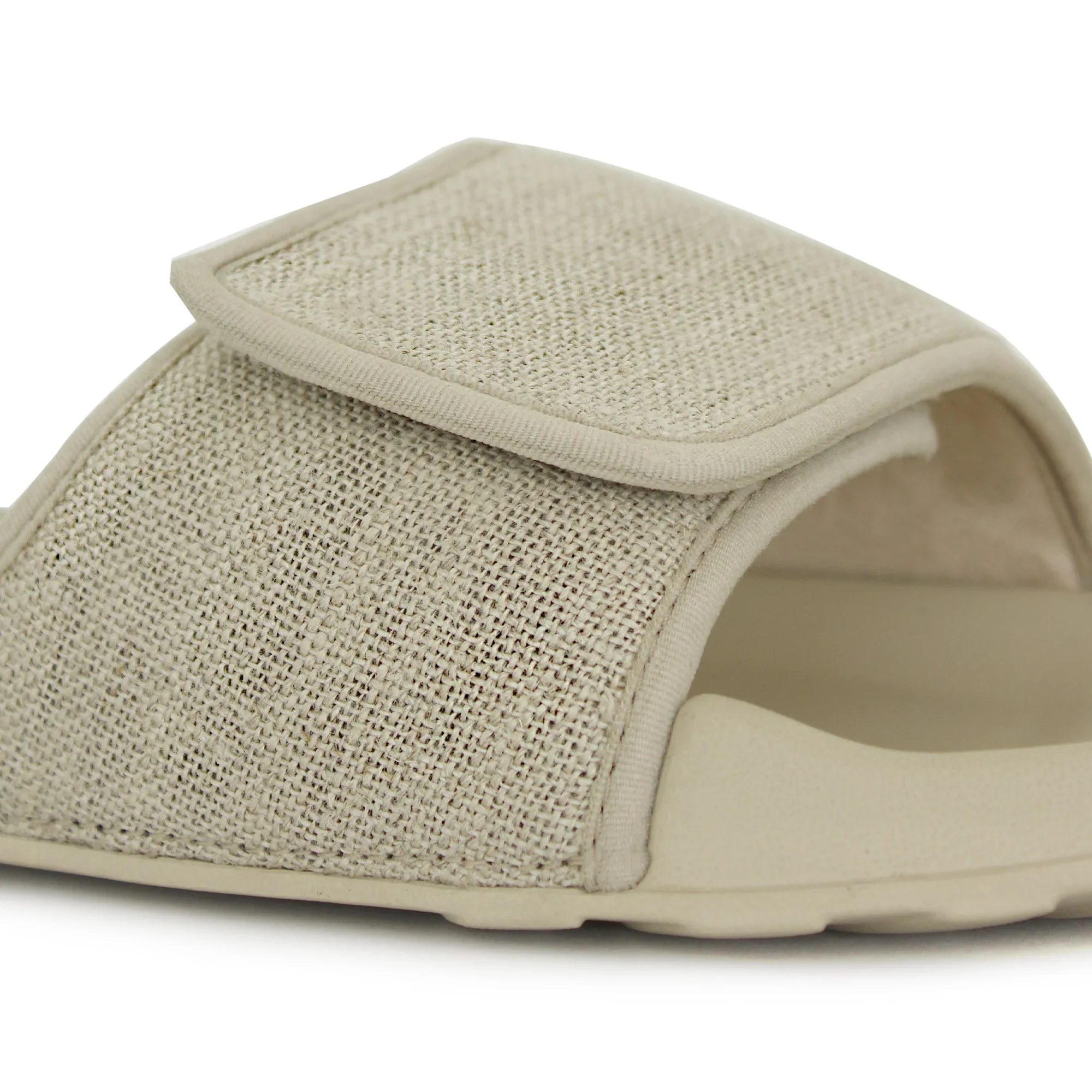Linen Sugar Sliders - Sandy Beige Men (Geva 1) - Image 12