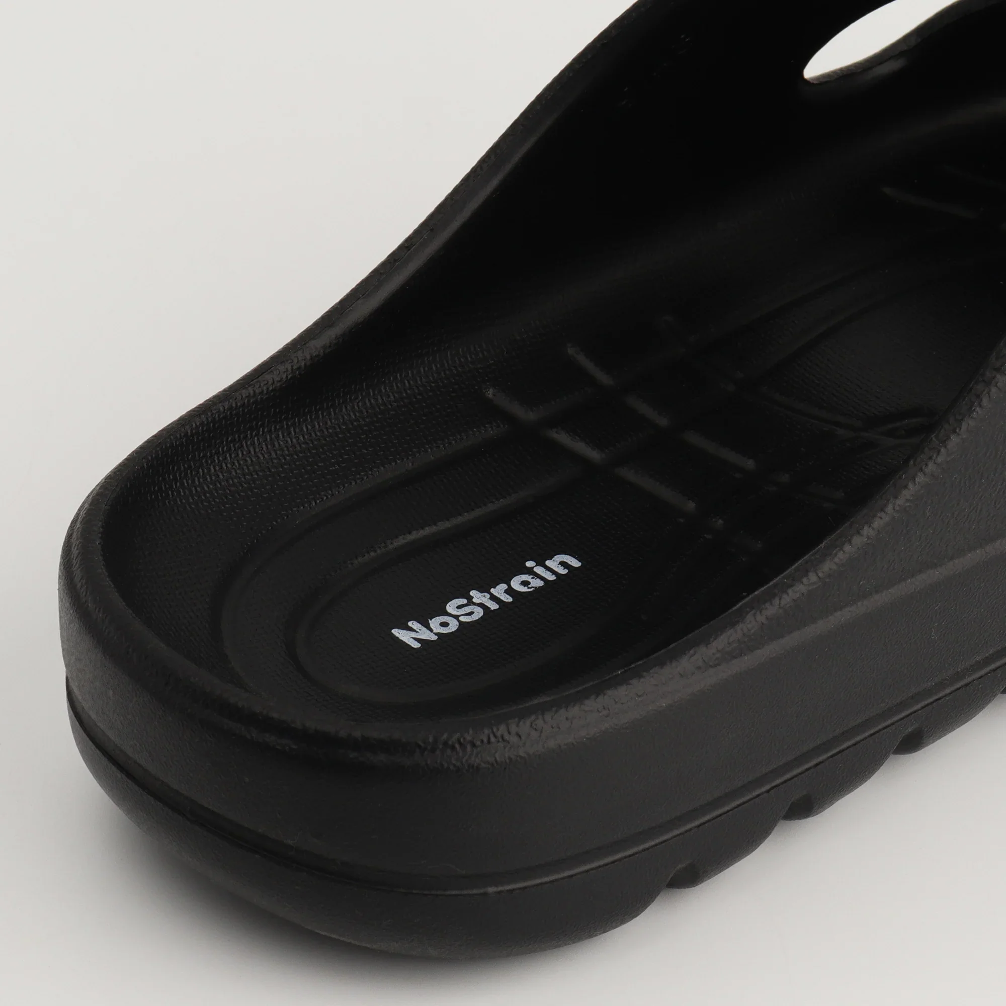 Men's Parallel Waterproof Sandals with High and Supportive Sole | Lightweight EVA Slip-On Footwear (Black) - MS-06 - Image 5