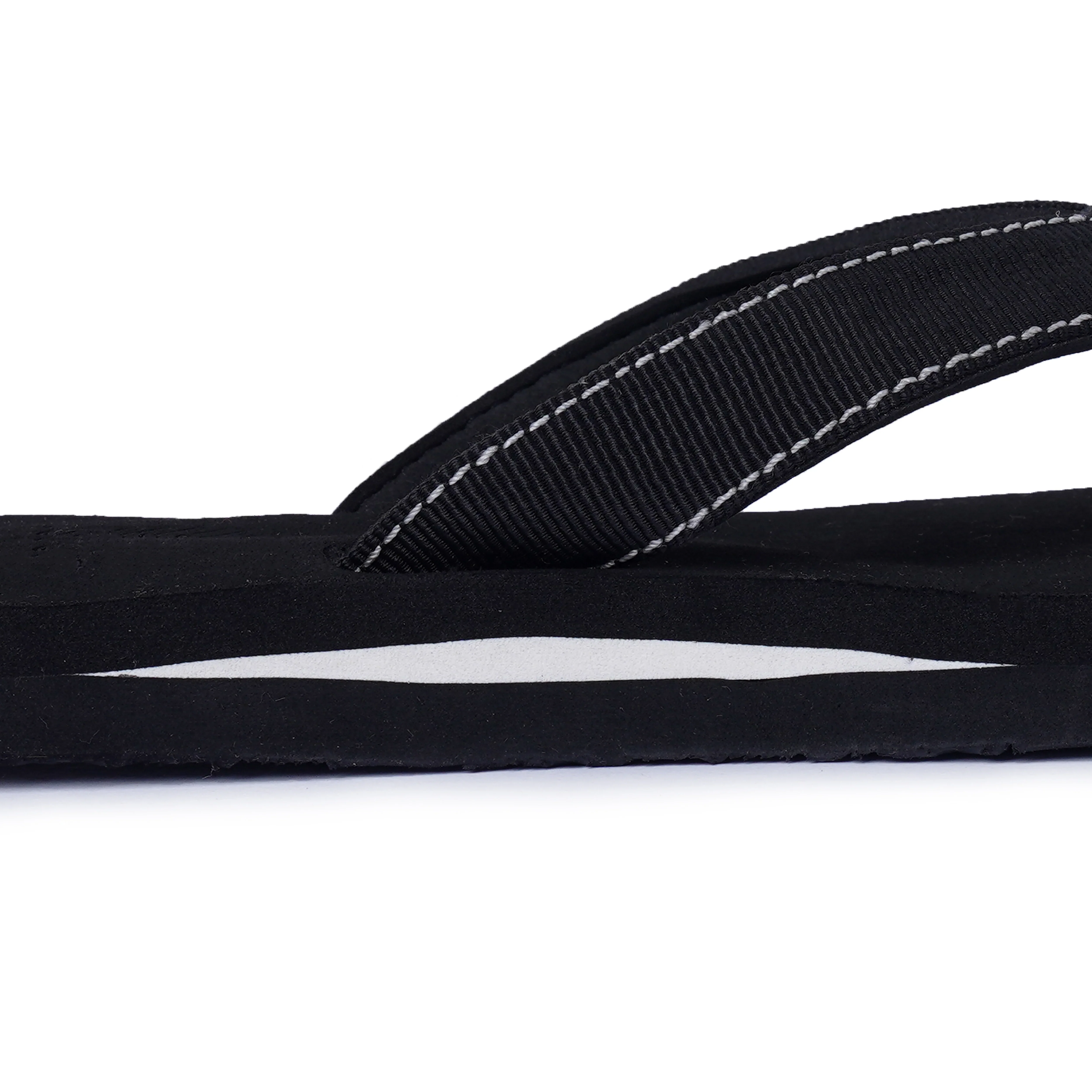 Men’s Black Stripe Arch Slippers – AS1 - Image 4