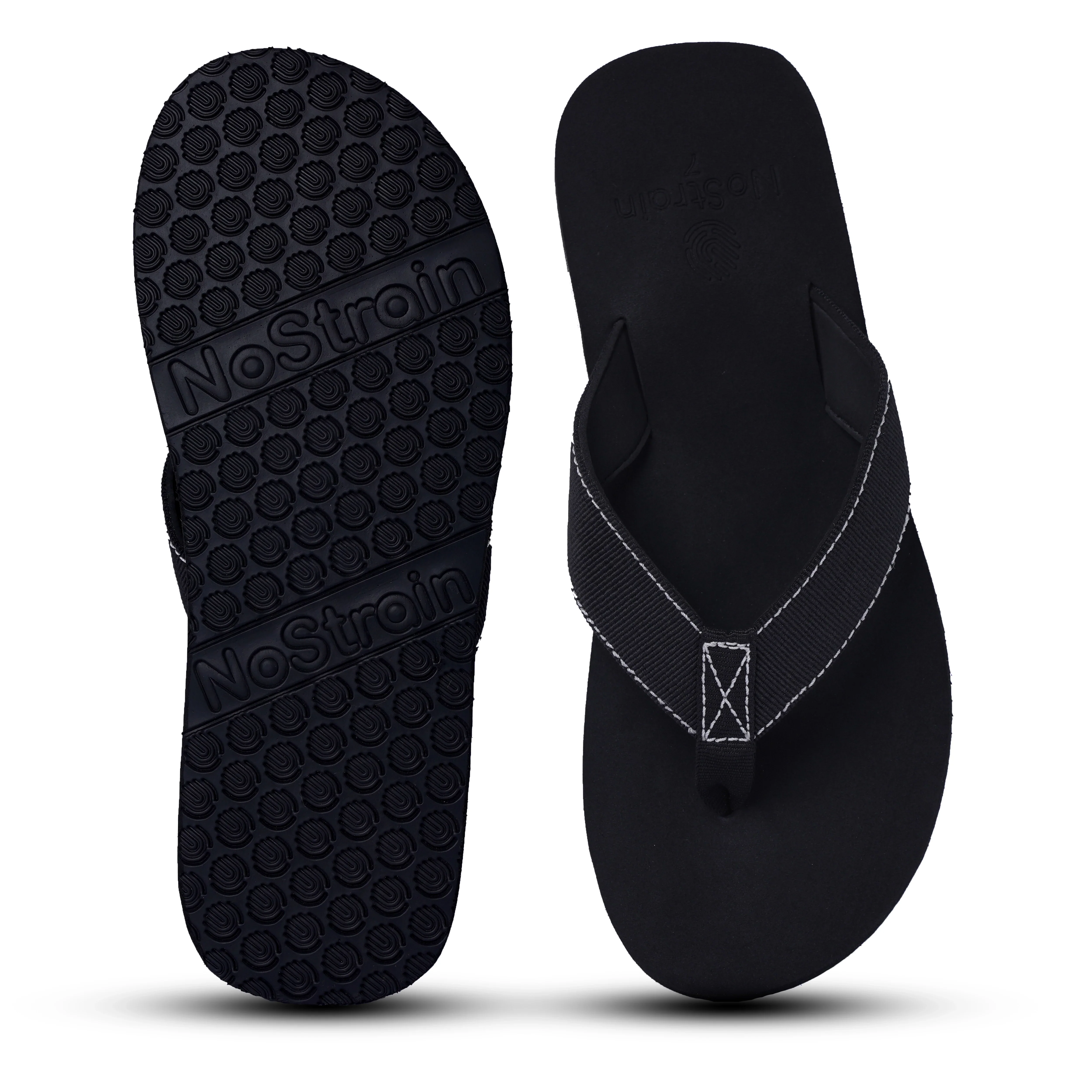 Men’s Black Stripe Arch Slippers – AS1 - Image 5