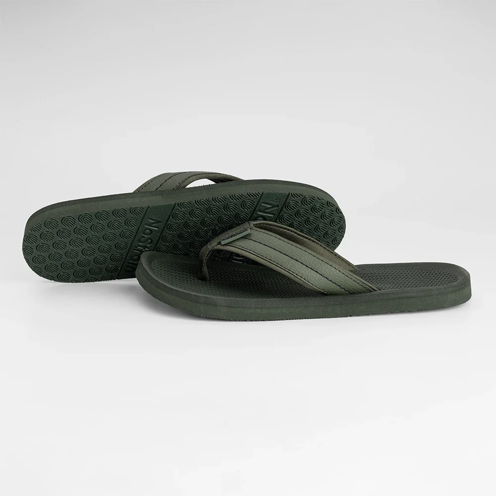 NoStrain Men’s Triple Density Platform Slippers with Soft Engraved Insole, Anti-Skid Sole, Strong Mid-Sole & Sturdy Outsole - PS11 - Image 2