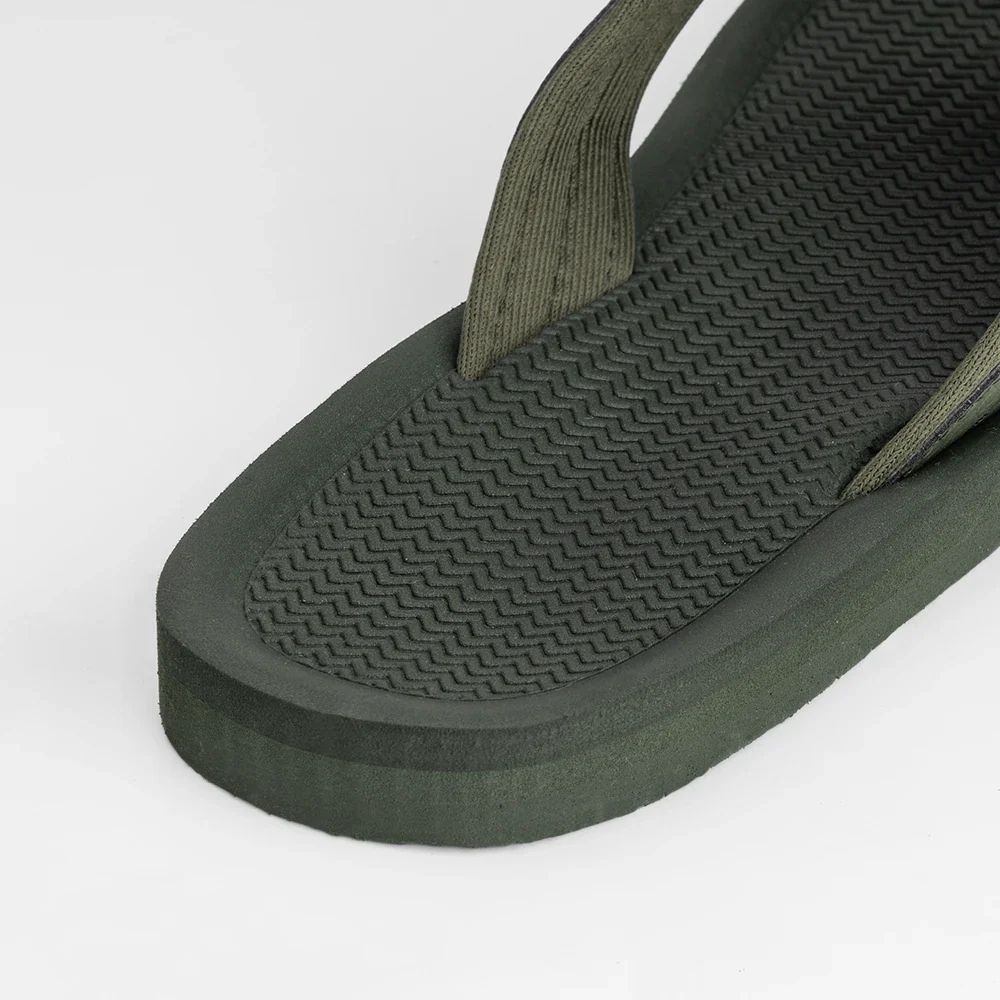 NoStrain Men’s Triple Density Platform Slippers with Soft Engraved Insole, Anti-Skid Sole, Strong Mid-Sole & Sturdy Outsole - PS11 - Image 6