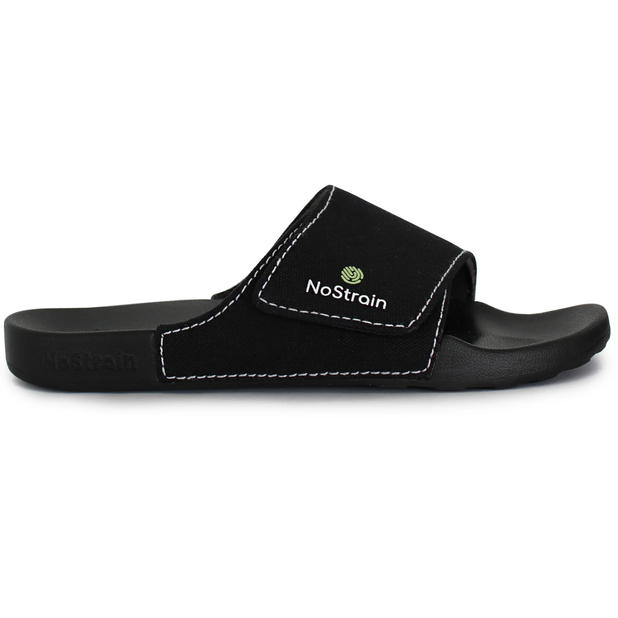 Canvas Sugar Sliders - Midnight Black Formal Sliders for Women (Geva 21) - Image 3