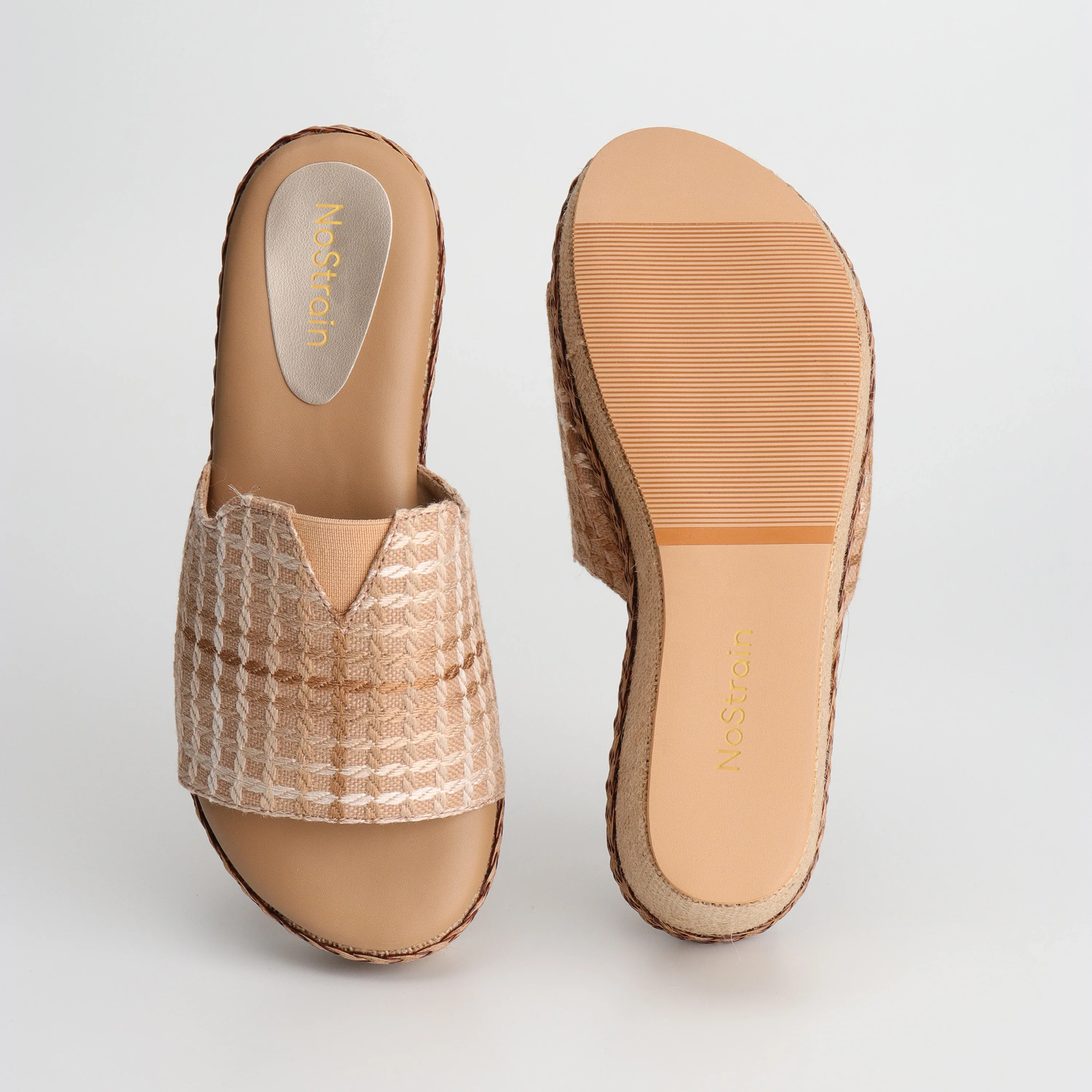 Luxury Brown Wedges Sandals – Comfort & Style, Every Step of the Way (BN3) - Image 4