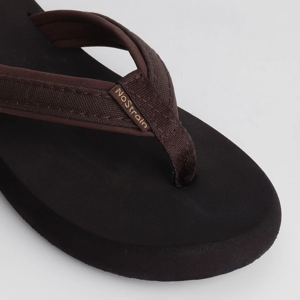 Angular Women's Slippers in Bold Brown –  Slip-Ons with Triple-Density (AN17) - Image 9