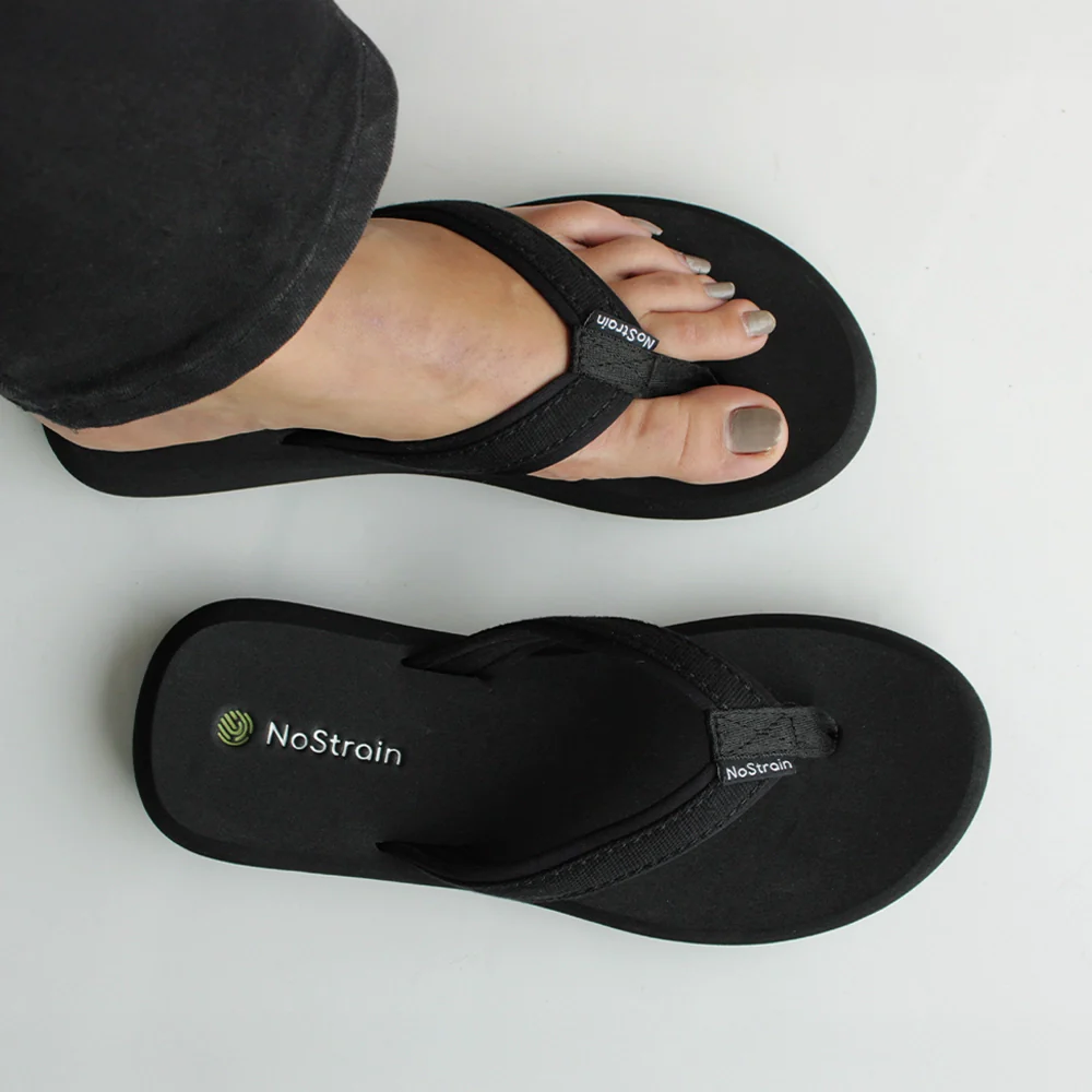 Angular Women’s Casual Black Slippers - Lightweight & Comfort (AN15) - Image 10