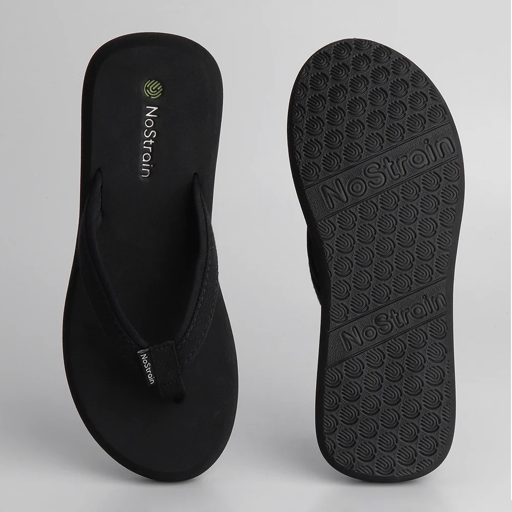 Angular Women’s Casual Black Slippers - Lightweight & Comfort (AN15) - Image 5