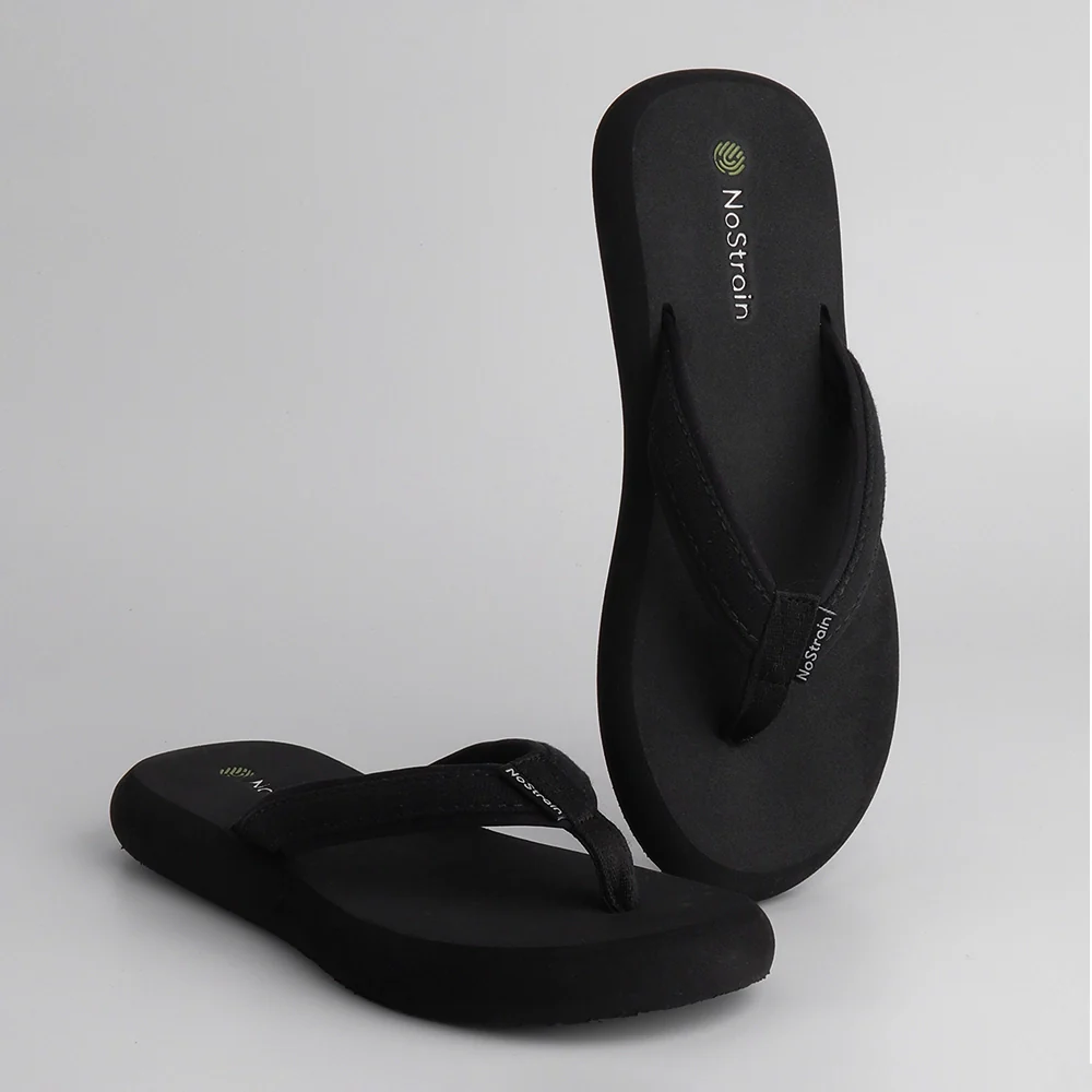 Angular Women’s Casual Black Slippers - Lightweight & Comfort (AN15) - Image 6