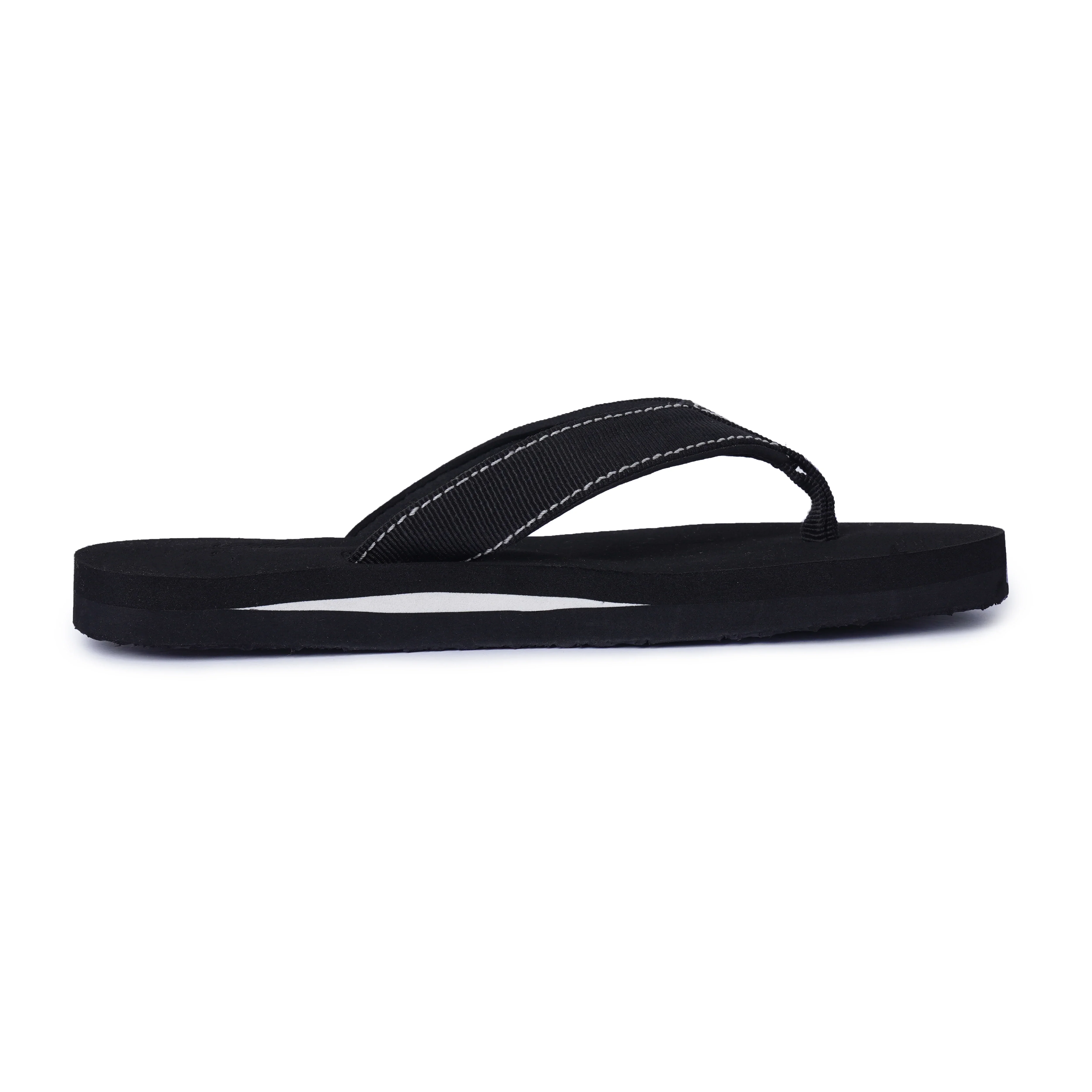 Black Soft Home Slippers for Ladies – AS8 - Image 3