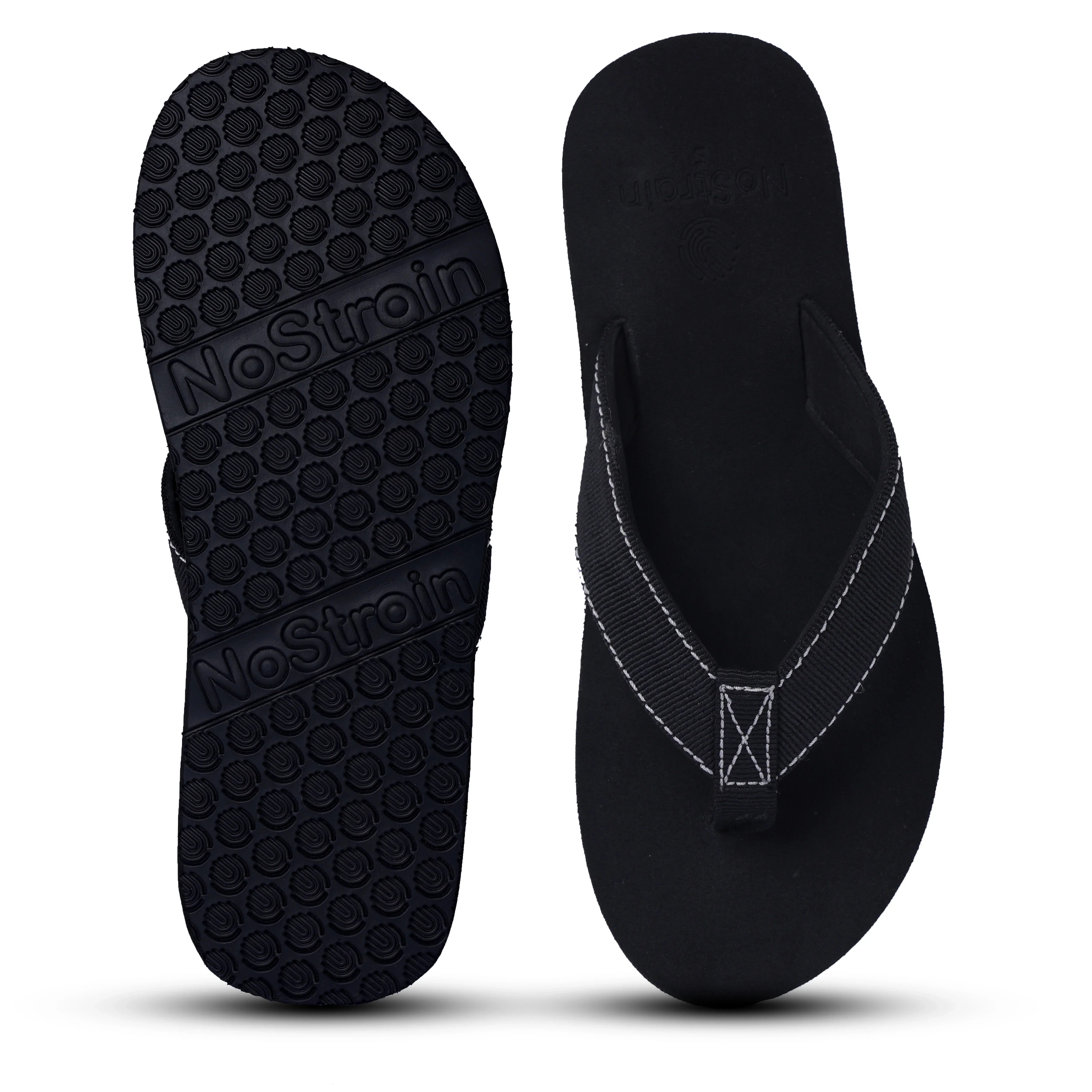 Black Soft Home Slippers for Ladies – AS8 - Image 5