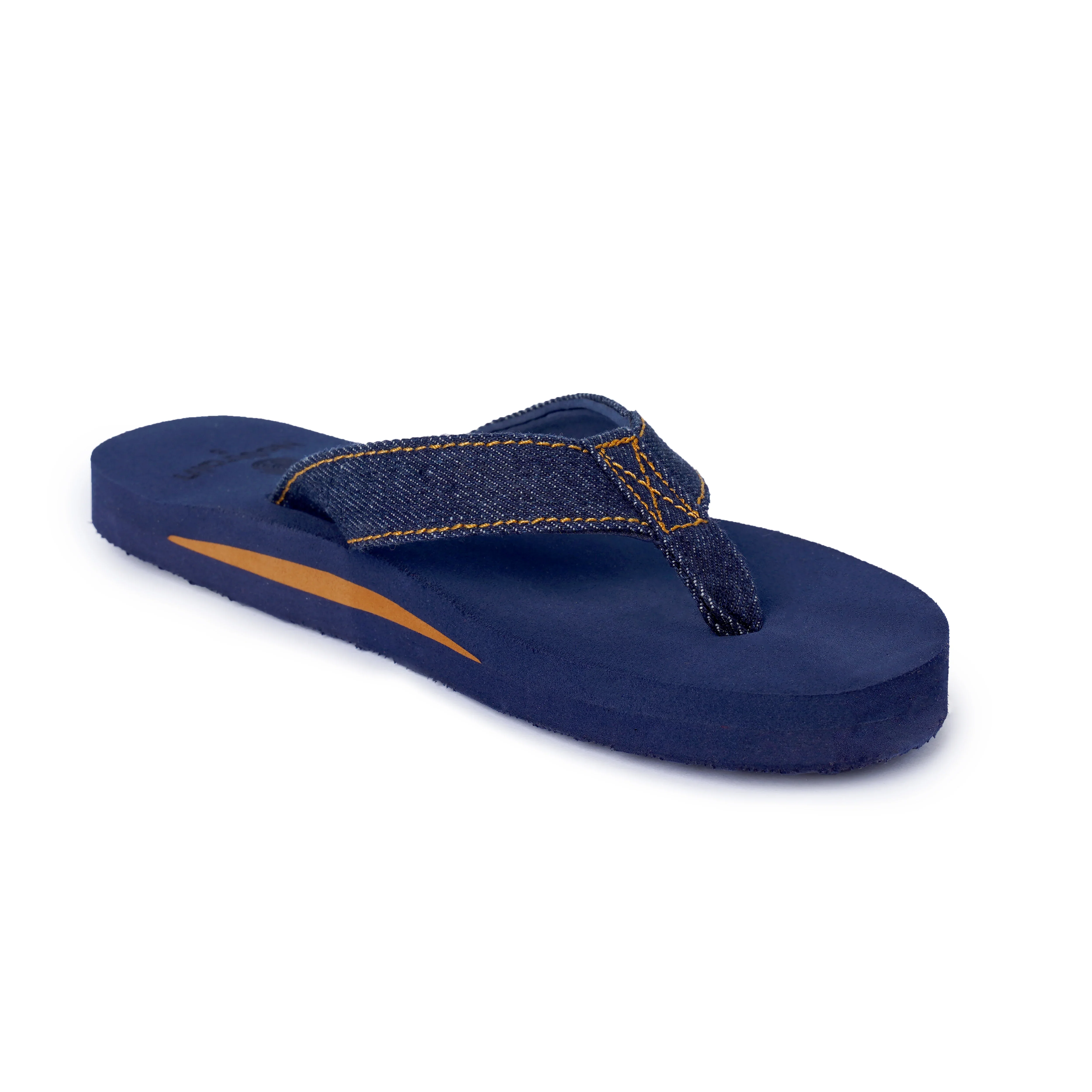 Navy Denim Formal Arch Slippers for Women – AS11 - Image 4